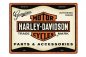 Preview: Blechschild Harley Parts